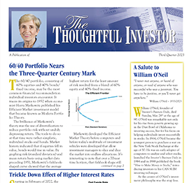 Third quarter 2023 Thoughtful Investor newsletter